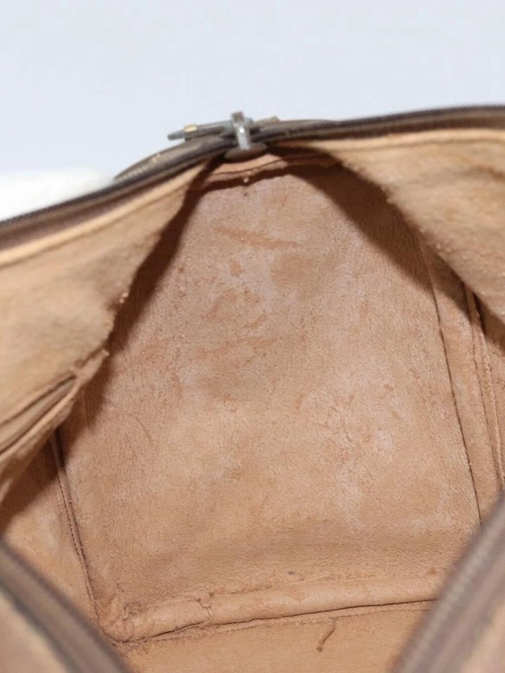 GUCCI GG Supreme Web Sherry Line Boston Bag PVC Beige Gold 39 02 006 Auth gh1854 - Picture 11 of 16